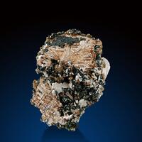 Rutile Hematite Adularia & Calcite