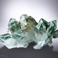 Rock Crystal With Chlorite