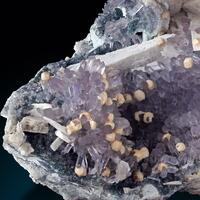 Anhydrite Calcite & Amethyst