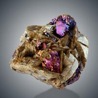 Chalcopyrite & Siderite