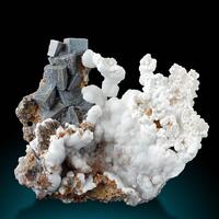 Fluorite & Aragonite Var Flos Ferri