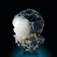 Calcite & Boulangerite