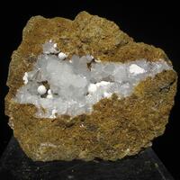 Chabazite With Analcime & Tacharanite