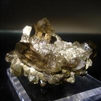 Smoky Quartz With Adularia