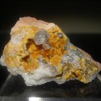Tinzenite With Quartz & Rhodochrosite