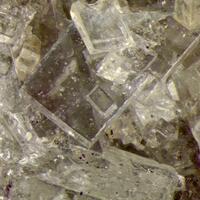 Fluorite On Dolomite With Donnayite-(Y)