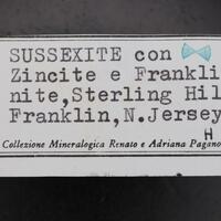 Sussexite With Franklinite & Zincite