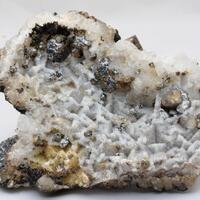 Quartz Psm Psm Fluorite With Sphalerite & Brianyoungite