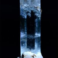 Aquamarine With Tourmaline