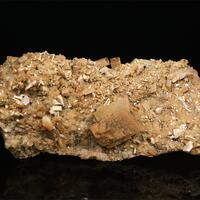 Albite With Astrophyllite & Calcite
