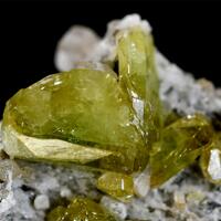 Titanite With Calcite