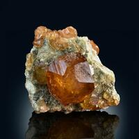 Hessonite Var Garnet