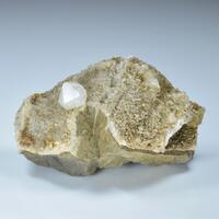 Quartz On Calcite