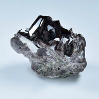 Axinite-(Fe) & Quartz