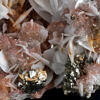 Rose Quartz Pyrite & Calcite