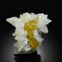 Fluorite With Calcite