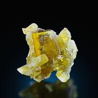 Fluorite With Baryte & Chalcopyrite