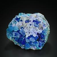 Fluorite With Aragonite