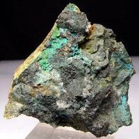 Chalcophyllite & Cyanotrichite