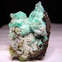 Smithsonite Aurichalcite Hemimorphite & Calcite