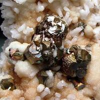 Calcite Manganoan Calcite Arsenopyrite & Chalcopyrite