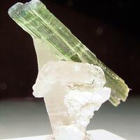 Elbaite With Quartz