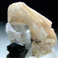 Aquamarine With Schorl & Muscovite