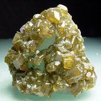 Baryte On Fluorite