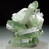 Baryte With Malachite Inclusions