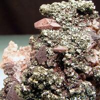 Calcite Hematite & Chalcopyrite
