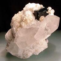 Elbaite Quartz & Cleavelandite