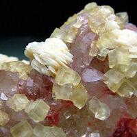 Fluorite Baryte & Quartz