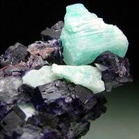 Fluorite With Amazonite