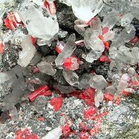 Realgar Arsenopyrite & Native Arsenic