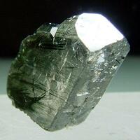 Apatite With Actinolite Inclusions