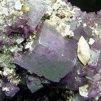 Fluorite Sphalerite & Calcite