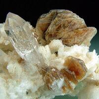 Fluorite With Muscovite & Quartz