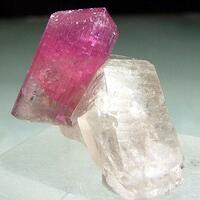 Liddicoatite & Quartz