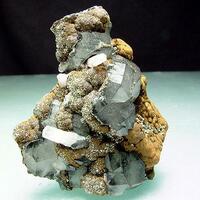 Pyrite Goethite Quartz & Calcite