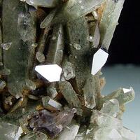 Anatase With Quartz With Chlorite Inclusions