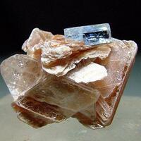 Aquamarine Topaz & Muscovite