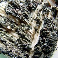 Baryte Siderite & Chalcopyrite