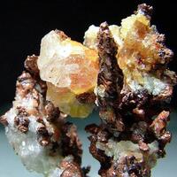 Native Copper & Calcite