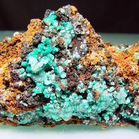 Rosasite & Calcite