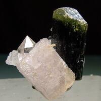 Elbaite Apatite & Quartz