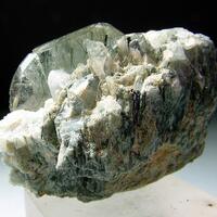 Apatite With Actinolite Inclusions