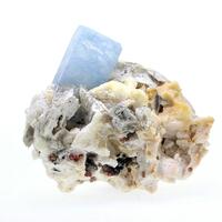 Aquamarine Feldspar & Spessartine