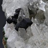 Calcite With Cuprite & Mottramite