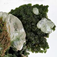 Quartz Psm Calcite With Cerussite & Mottramite