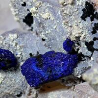 Azurite & Quartz